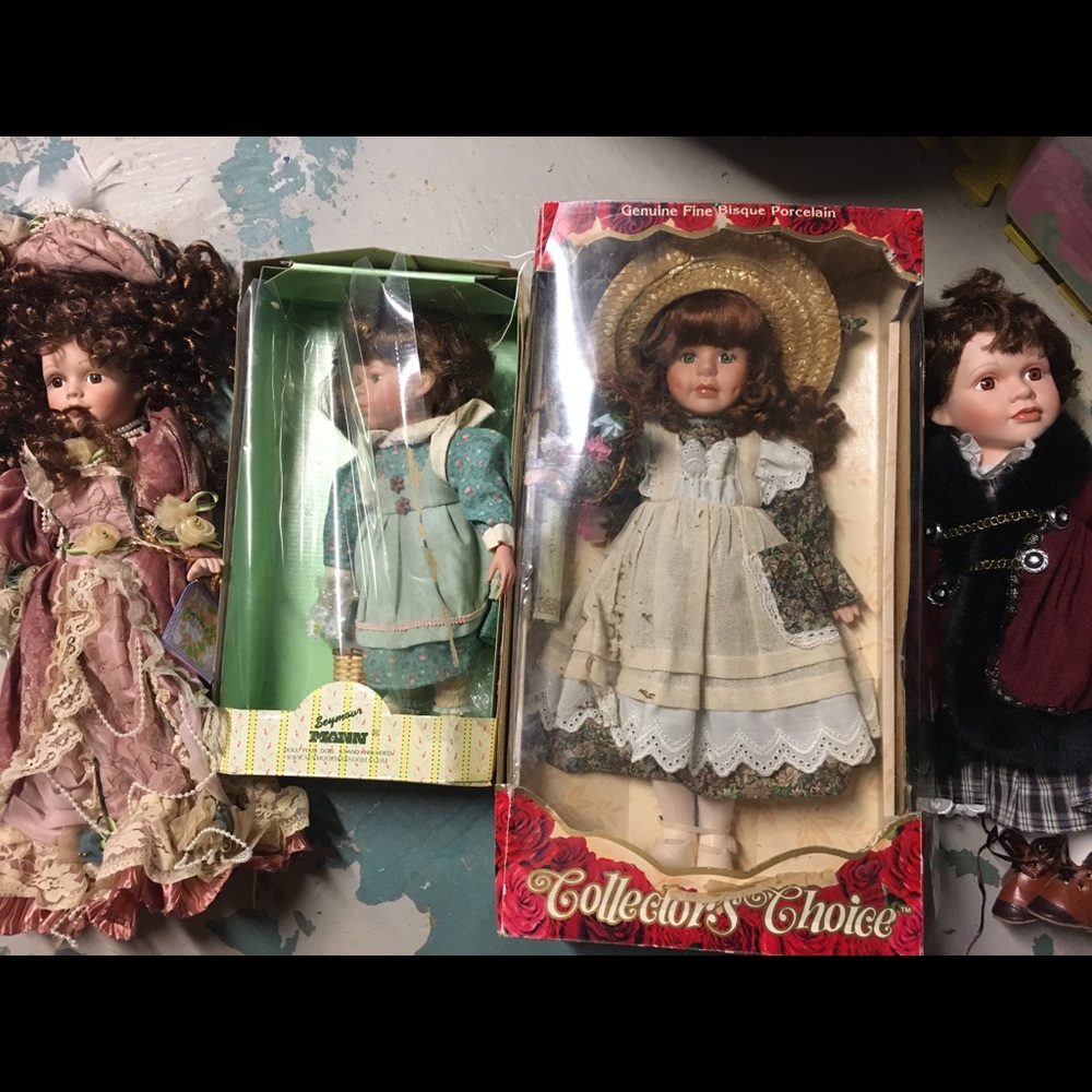 Four Dolls
